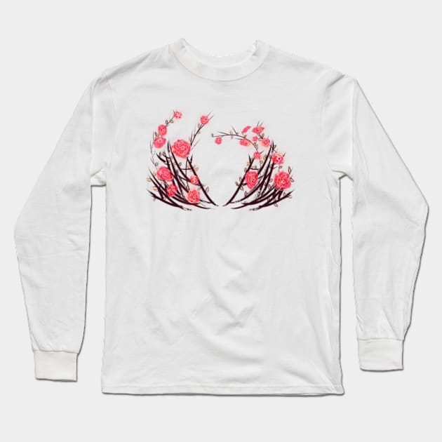 Thorns and Roses Long Sleeve T-Shirt by TeaDreams